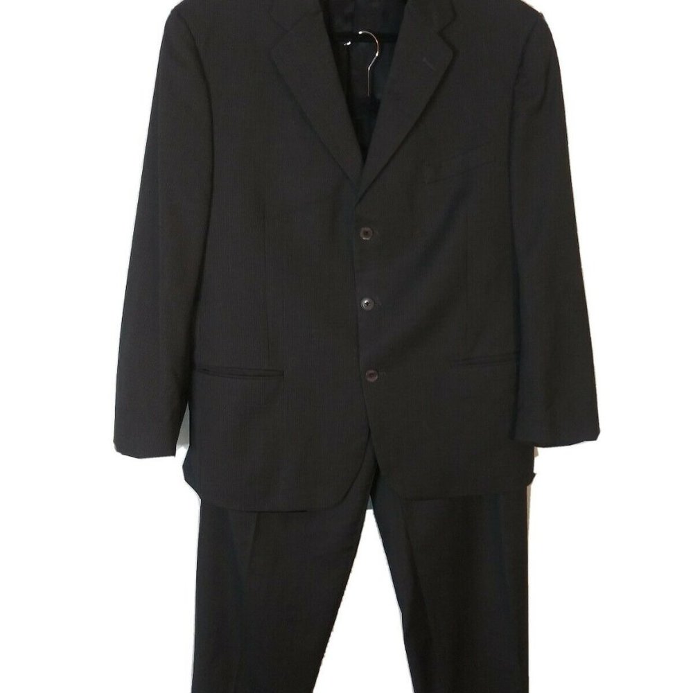 2 Piece Men Suit Murano Gray Multicolor 40R